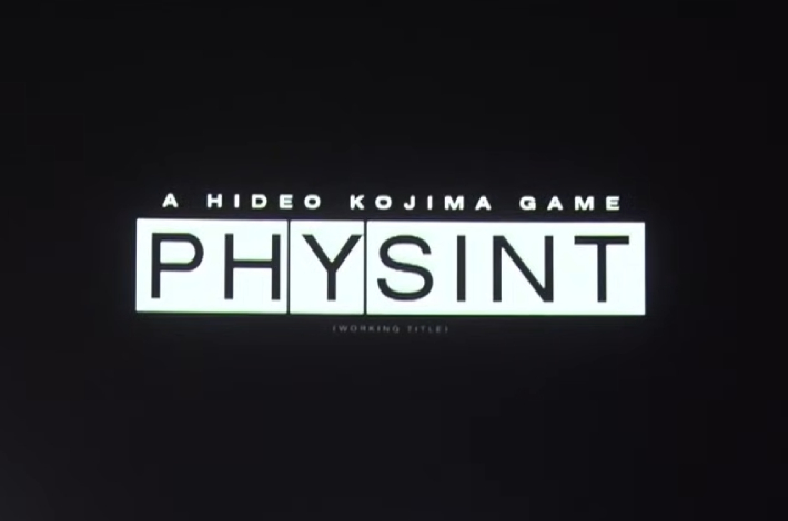 Physint - Hideo Kojima's new game shown at the kojima productions 10th anniversary
