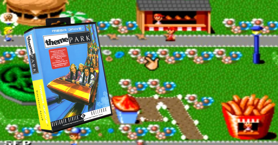 theme park sega mega drive genesis