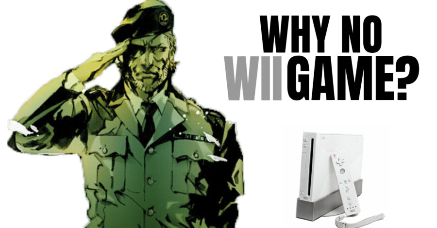 metal gear solid on the wii